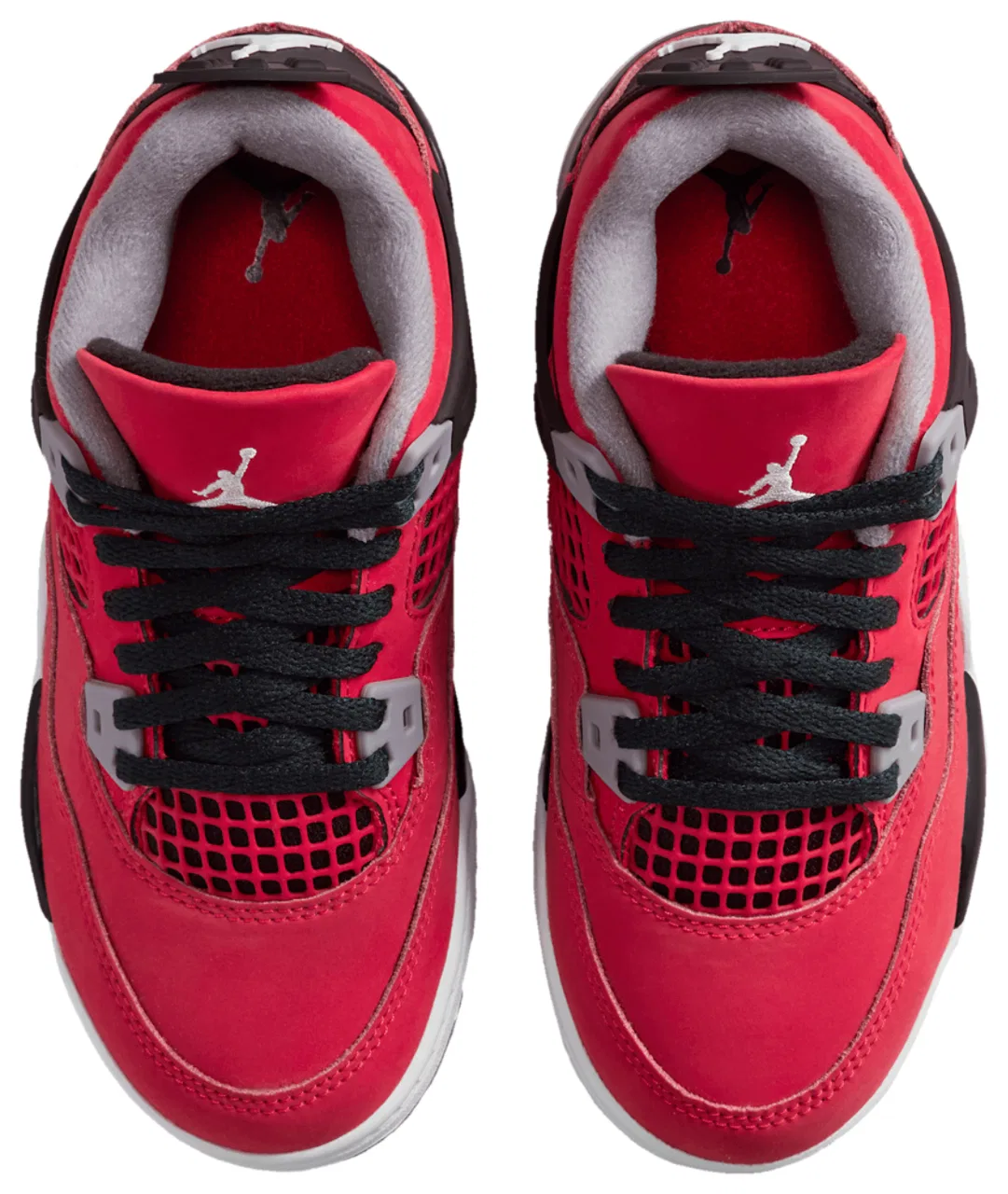 Кроссовки для мальчиков Jordan Retro 4, красный/серый/белый — фото 4
