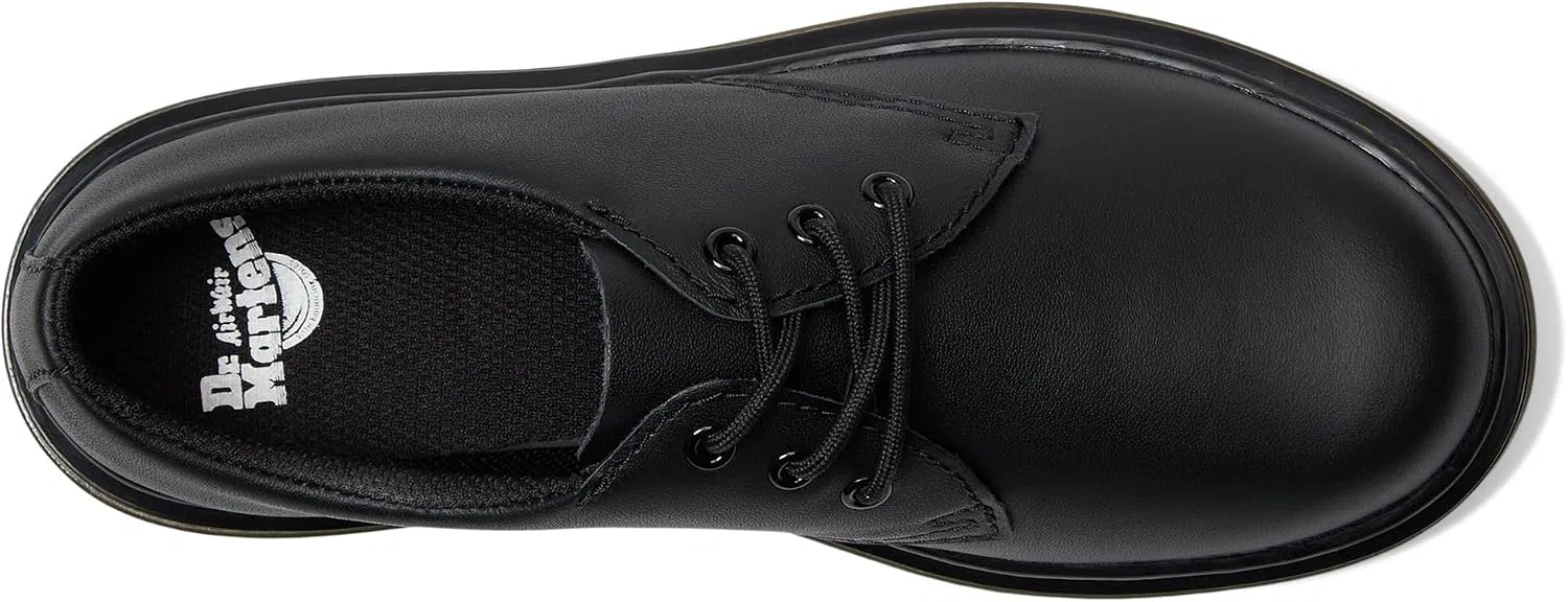Детские оксфорды 1461 J Dr. Martens, Black Softy — фото 2