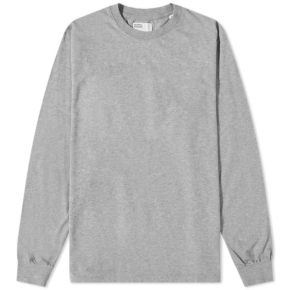 

Футболка Colorful Standard Long Sleeve Oversized Organic Tee, Серый, Футболка Colorful Standard Long Sleeve Oversized Organic Tee
