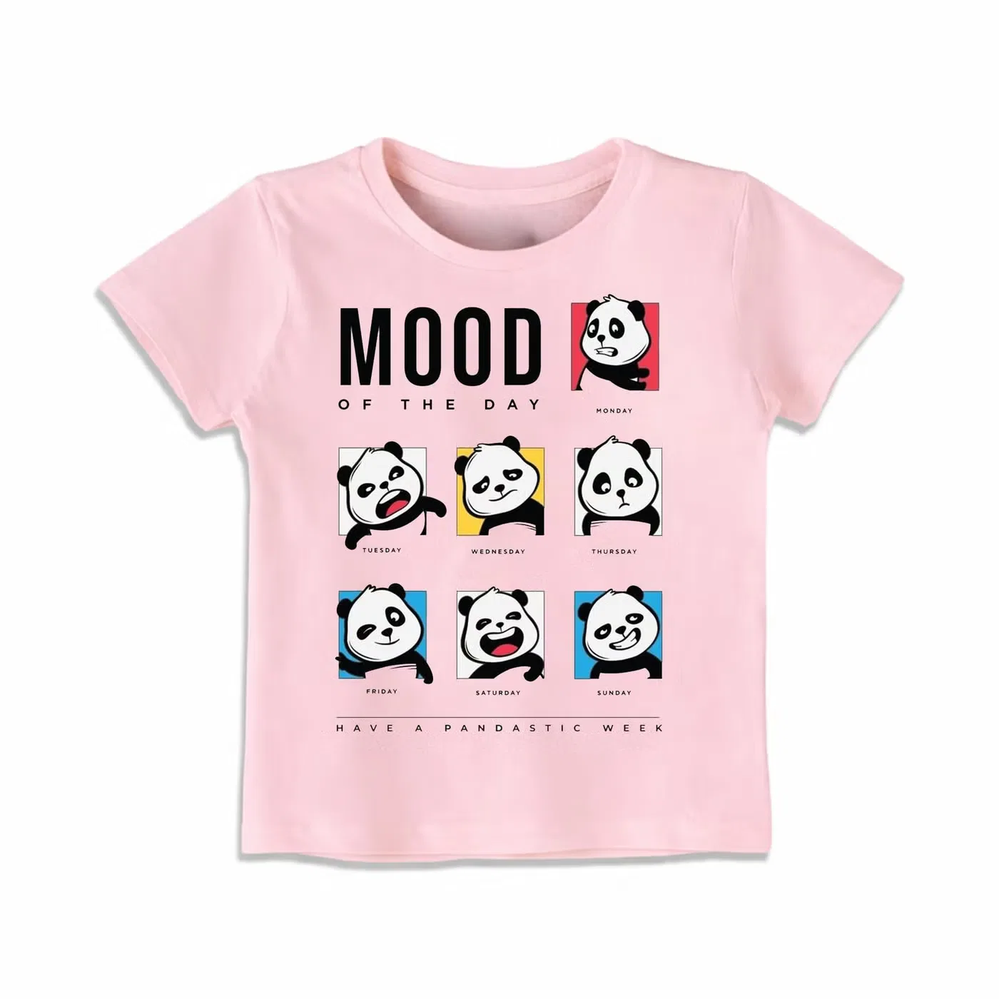 Футболка с принтом Mood of the day Yoo Street, розовый