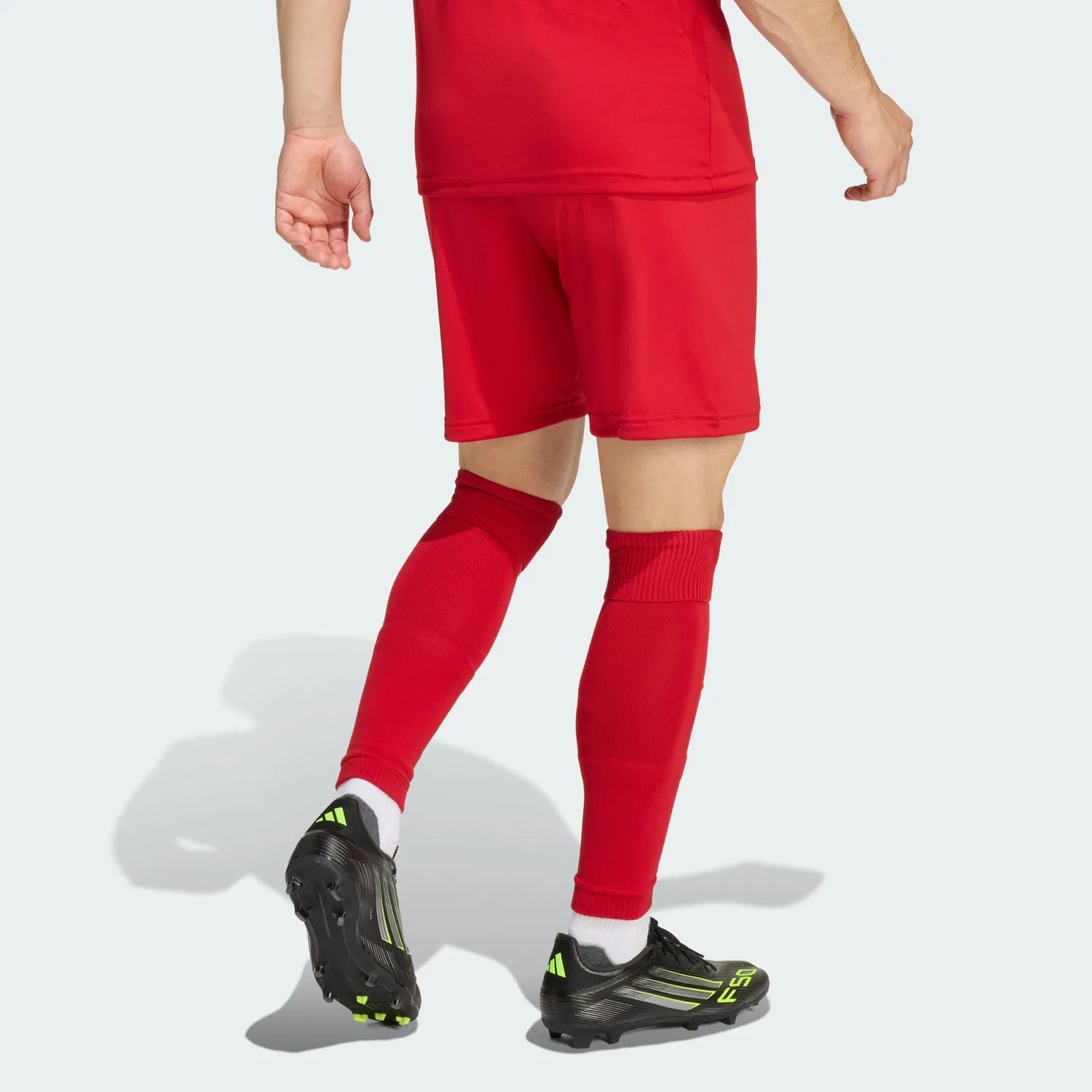 Спортивные шорты Adidas Performance свободного кроя Entrada26 красного цвета — фото 3