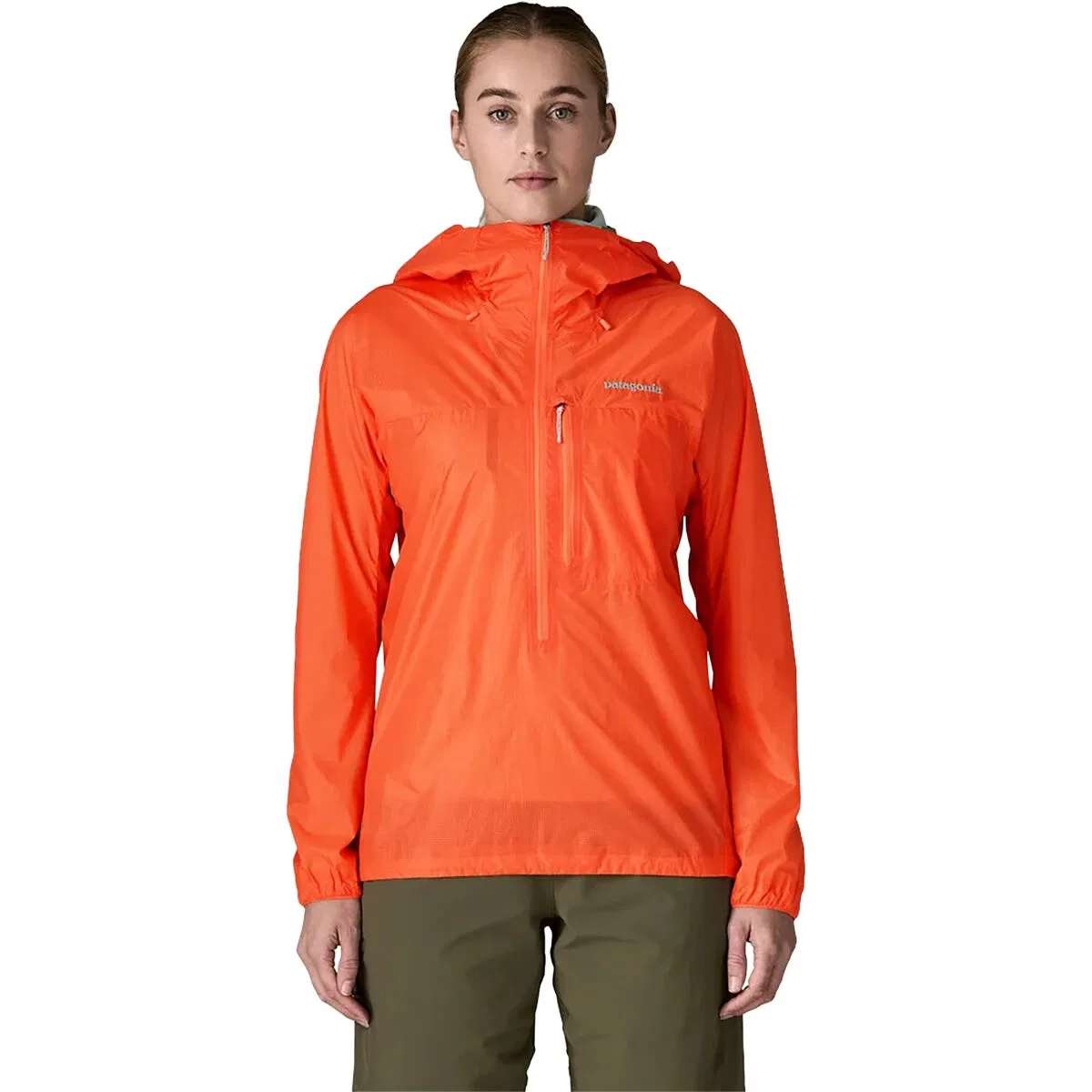 Женская куртка-ветровка с длинным рукавом Houdini Rock Jacket Patagonia, Orange Peel