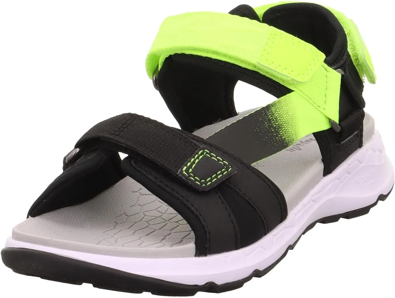 Детские сандалии для мальчиков Superfit, Black Yellow