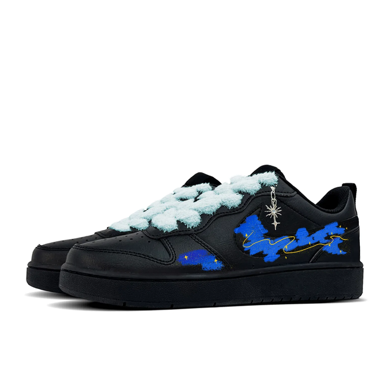 Детские кроссовки для скейтбординга с принтом Nike Court Borough Kids' Skateboarding Shoes — фото 4