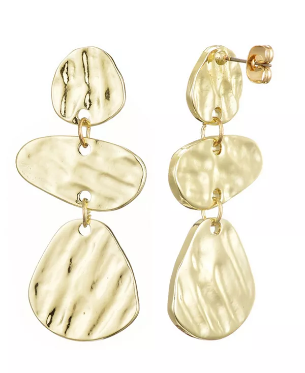 

Золотые серьги-миры Adornia, gold