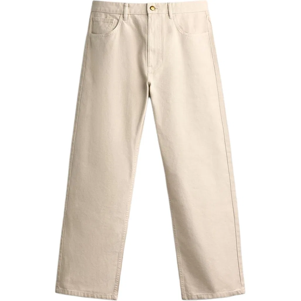 Мужские брюки повседневные белые Raw White ZARA, Raw White