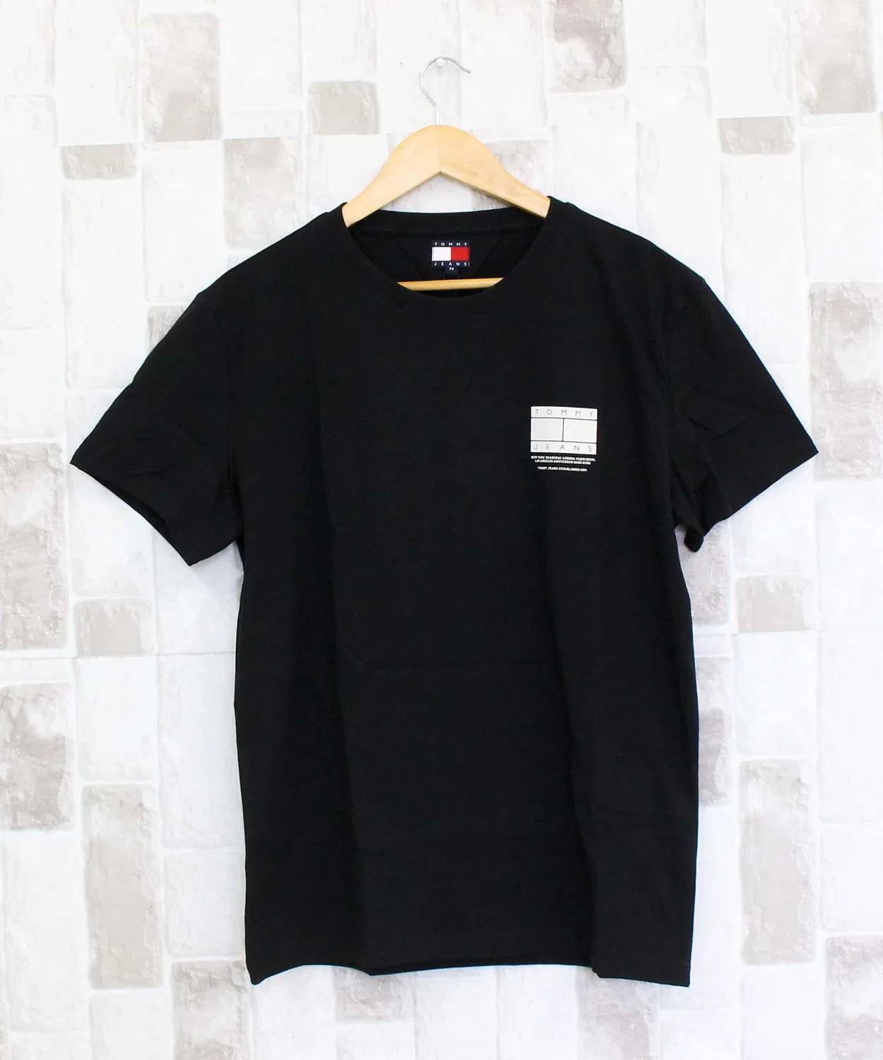 Мужская футболка с принтом TJM REG DNA GRAPHIC TEE EXT TOMMY HILFIGER, Black