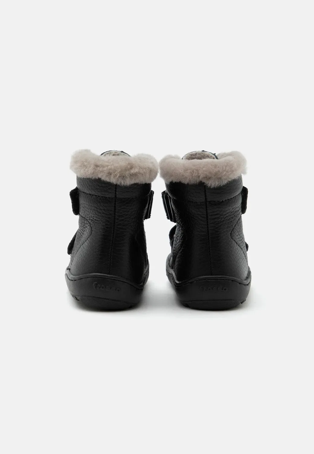 Босоножки, меховые, унисекс - зимние ботинки Froddo, Black — фото 3