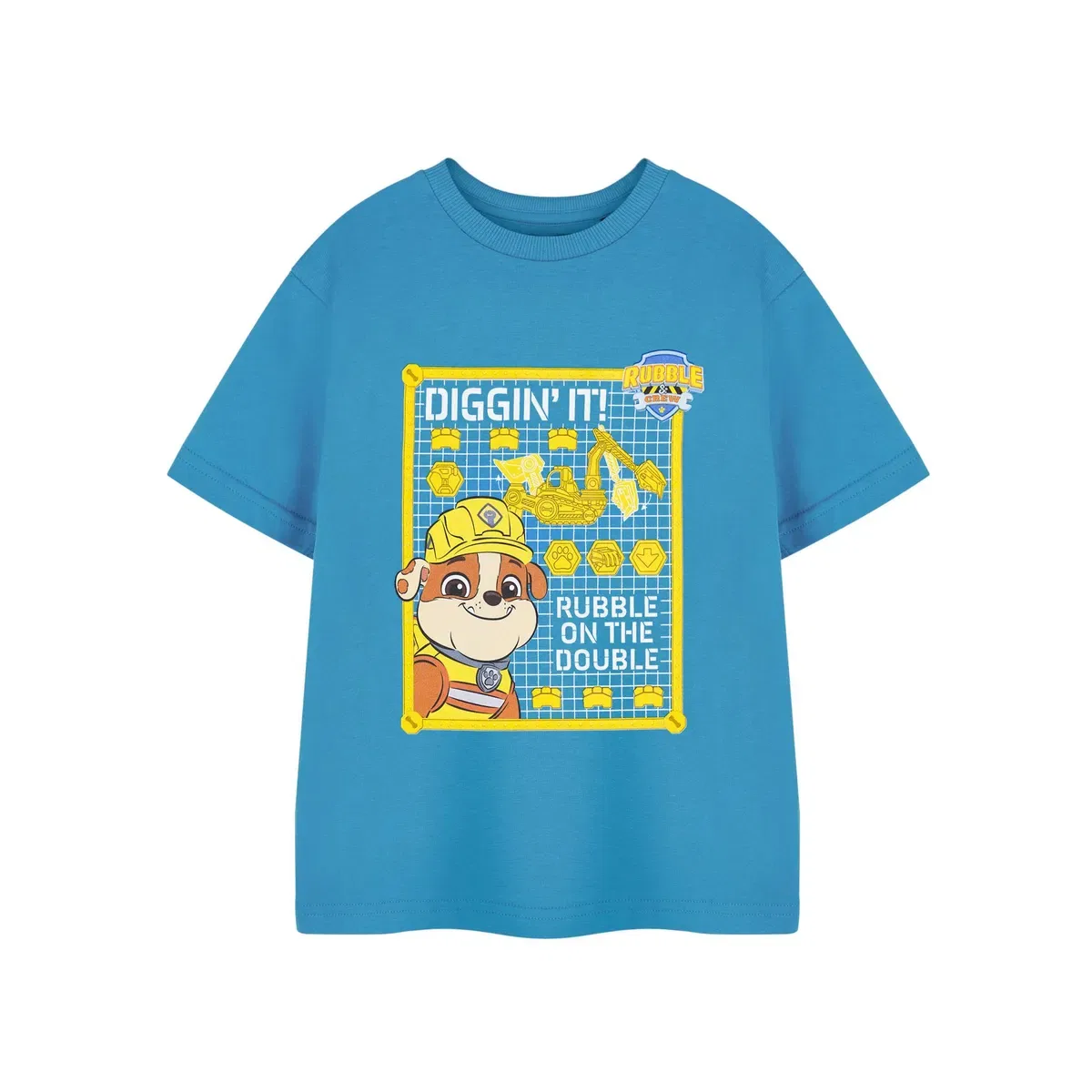 Детская футболка с коротким рукавом Diggin' it Paw Patrol, Blue