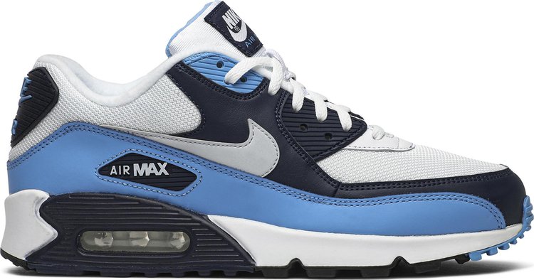 Кроссовки Nike Air Max 90 'UNC', синий - фото