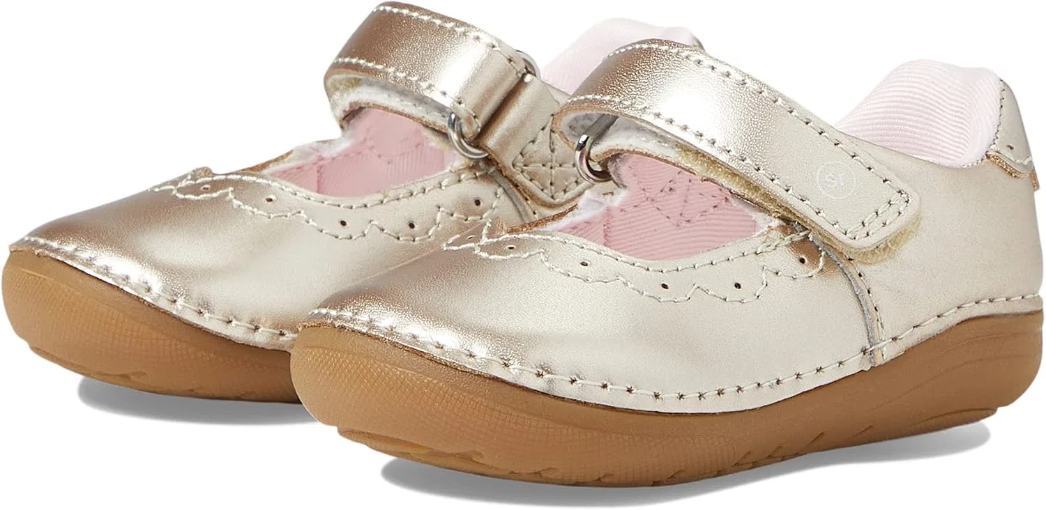 Детские туфли Мэри Джейн для девочек Sm Ginny Stride Rite, Champagne