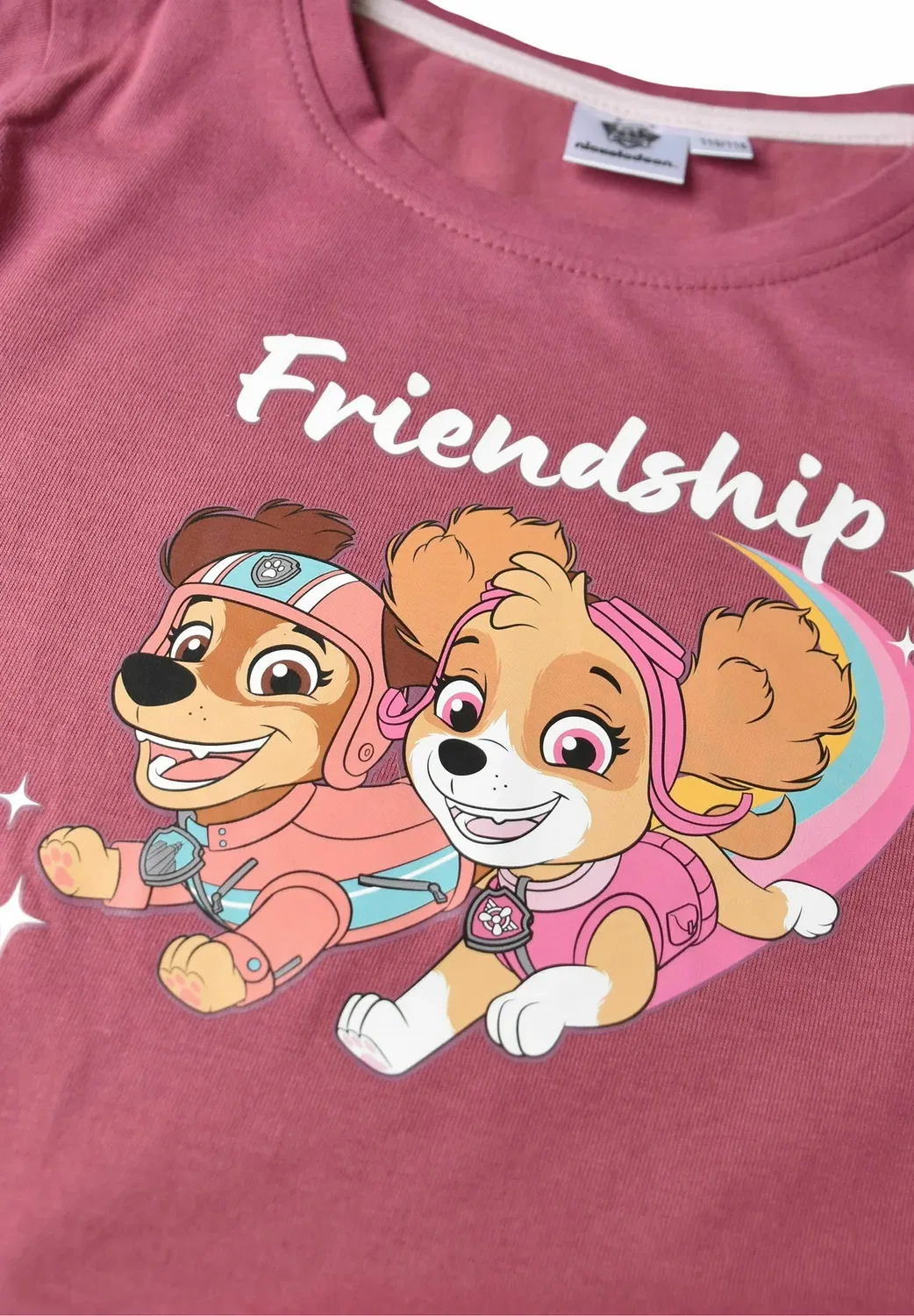 Kleid Friendship Skye Freedom Kleidchen Rock Langarm - трикотажное платье Paw Patrol, Pink — фото 4