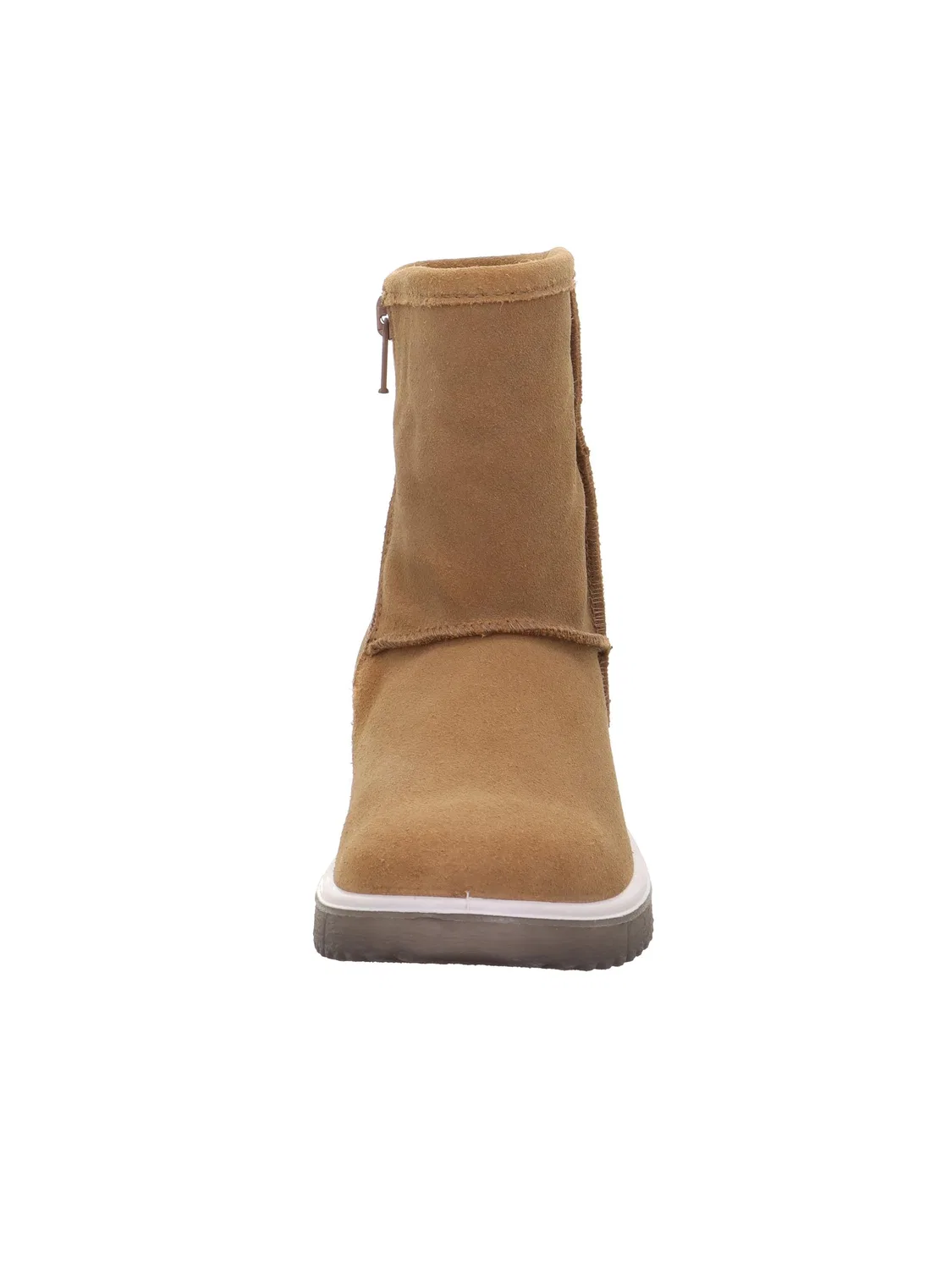 Детские снежные ботинки для девочек на молнии Lora Warm Gefütterte Gore-tex Superfit, Brown White 3020 — фото 2