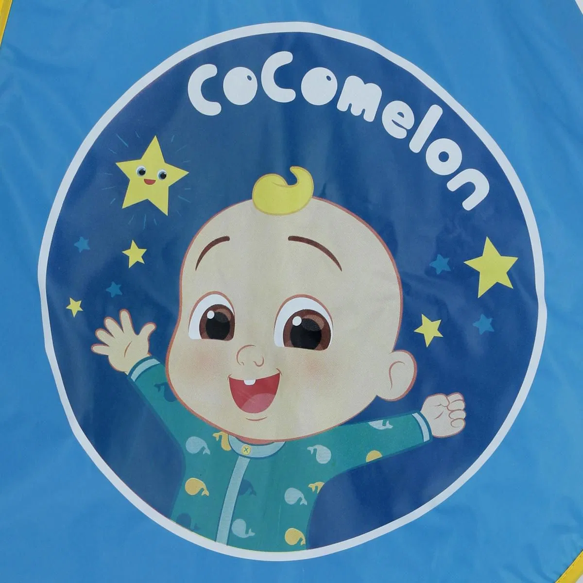 Детский дождевик для мальчиков с кнопками CoCoMelon JJ Textiel Trade, Blue — фото 3