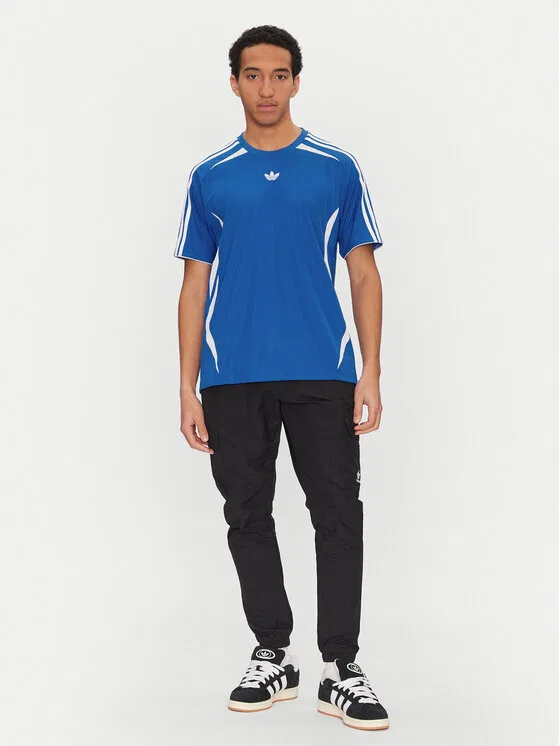 Футболка loose fit adicolor Teamgeist Adidas, синий — фото 2