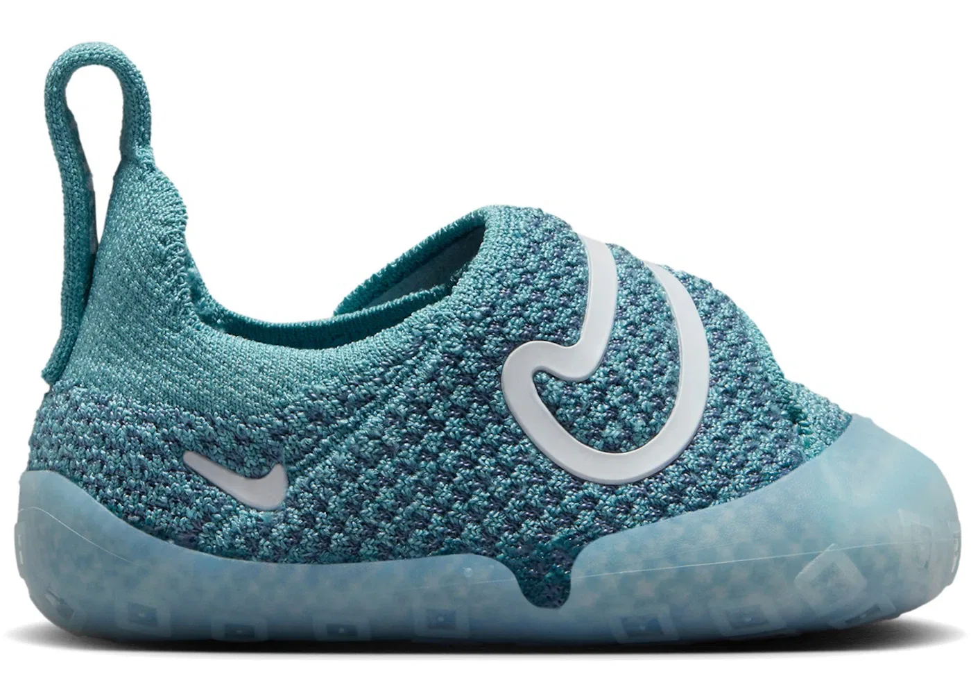 Детские кроссовки с принтом Nike Swoosh 1 Nike, Denim Turquoise/Smokey Blue/Cerulean/White