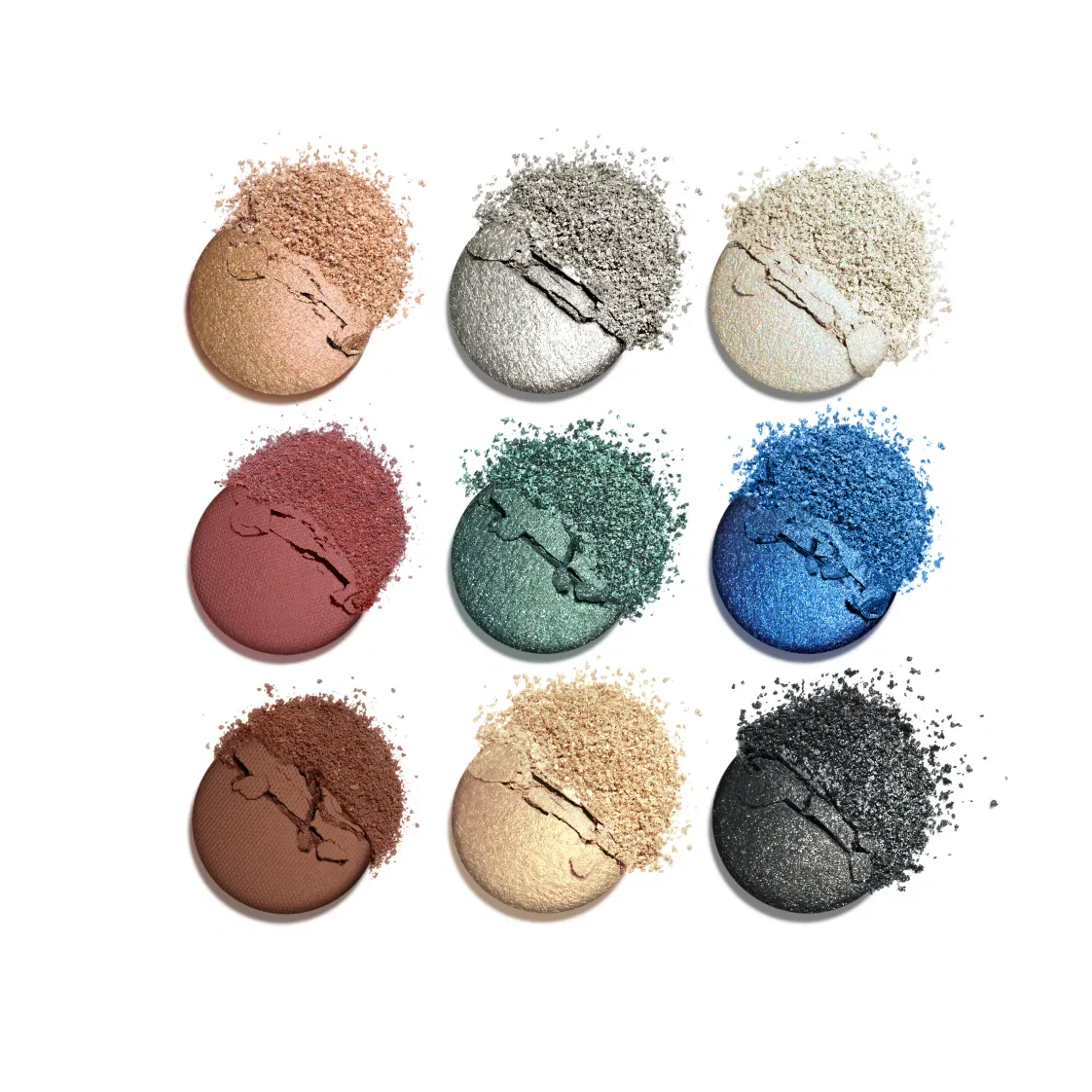 Женские тени для век Limited Pearlescent Nine Colors Eyeshadow Palette CHANEL, 8G, 847 The Daring Muse — фото 4