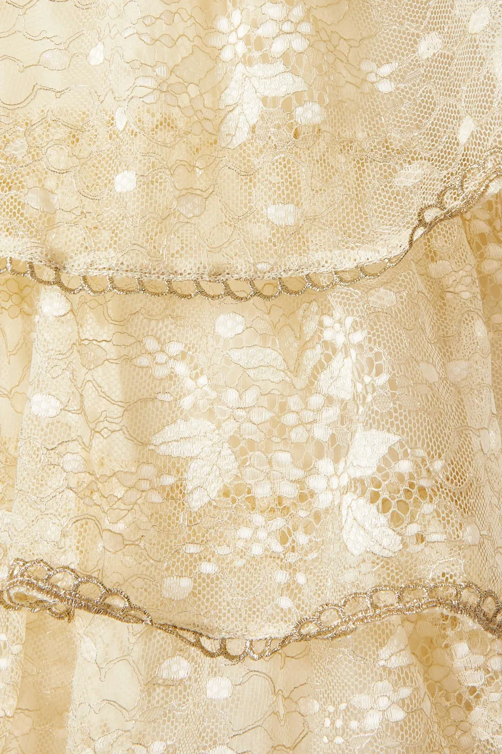 Платье макси с кружевной оборкой Tanya Lace Frill Marlo Kids — фото 3