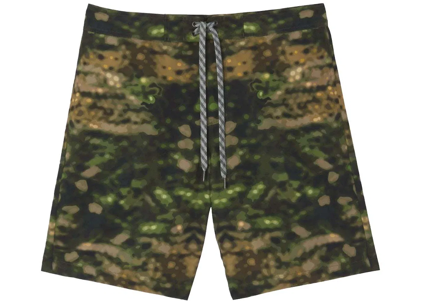 Мужские плавки с принтом Camouflage Print Burberry, Dark Fern Green / Multicolor