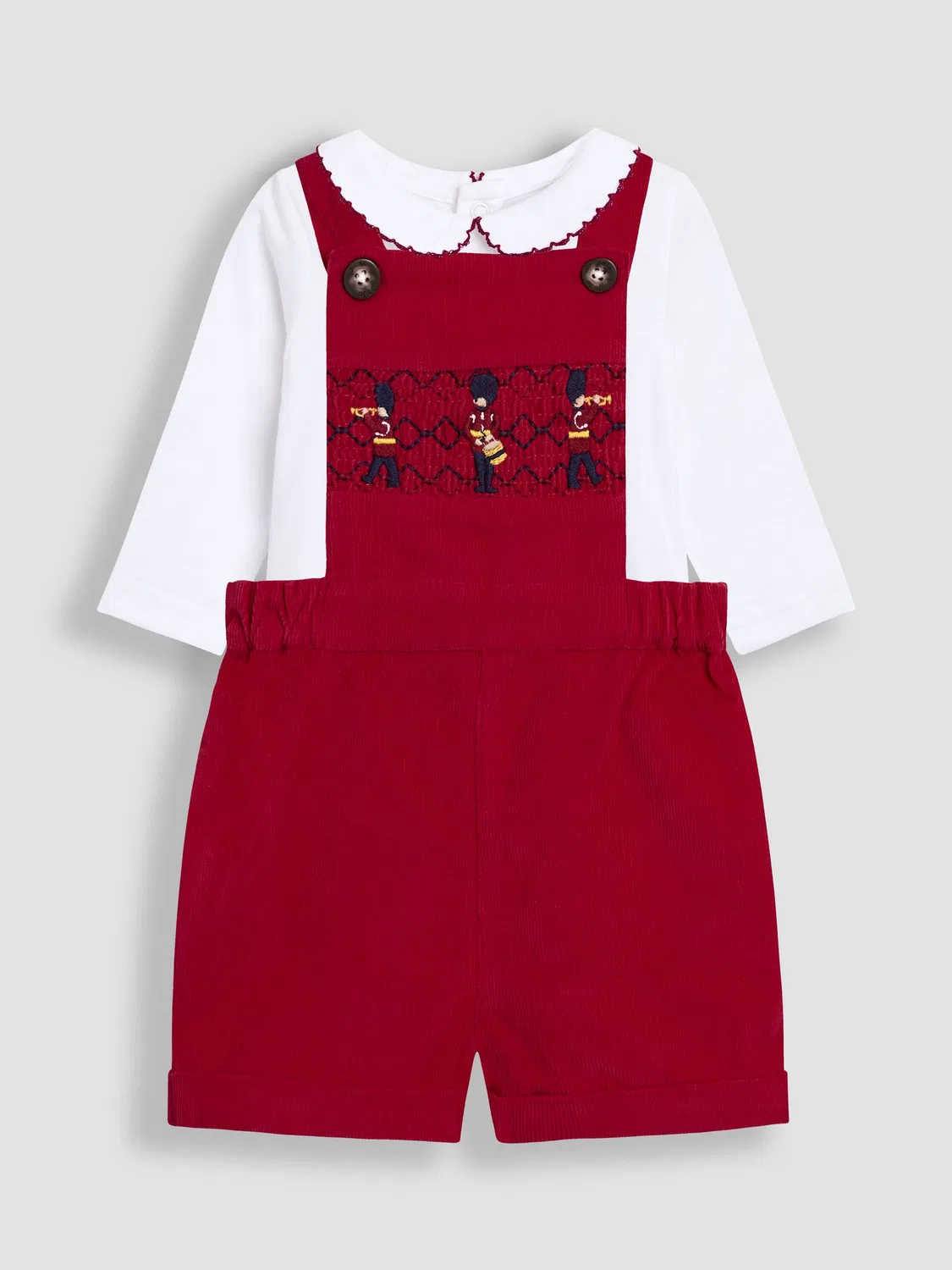 Комбинезон и боди JoJo Maman Bébé, красный