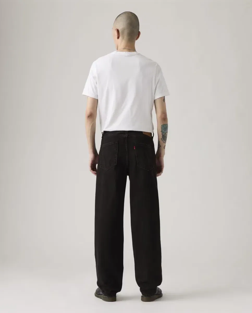 Мужские джинсы свободного кроя 568 Loose Straight Levi's, Negro — фото 3