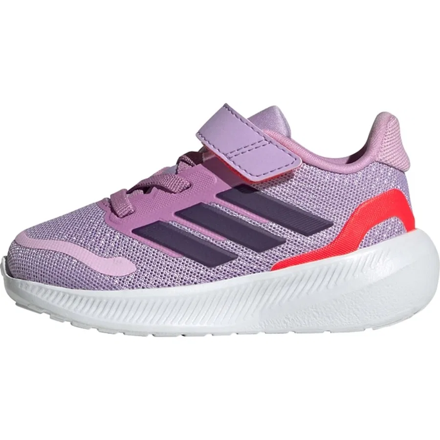 Детские спортивные кроссовки с липучками Runfalcon 5 Shoes adidas, Фиолетовый — фото 2