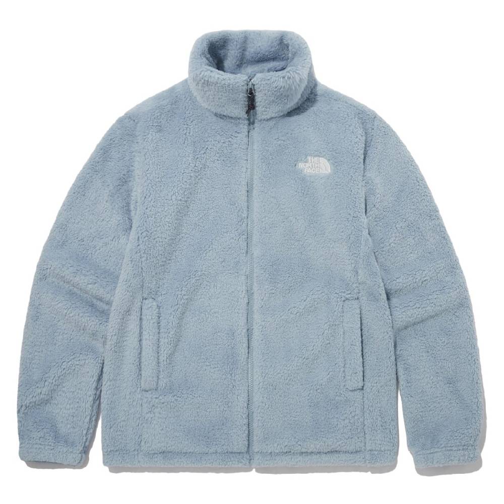 Куртка The North Face Comfy Alpha Fleece Zip Up, пудрово-голубой