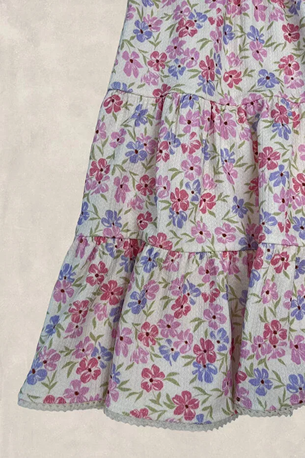 Детское платье для девочек без рукавов Summer Dress Kikka, Multicolor — фото 4