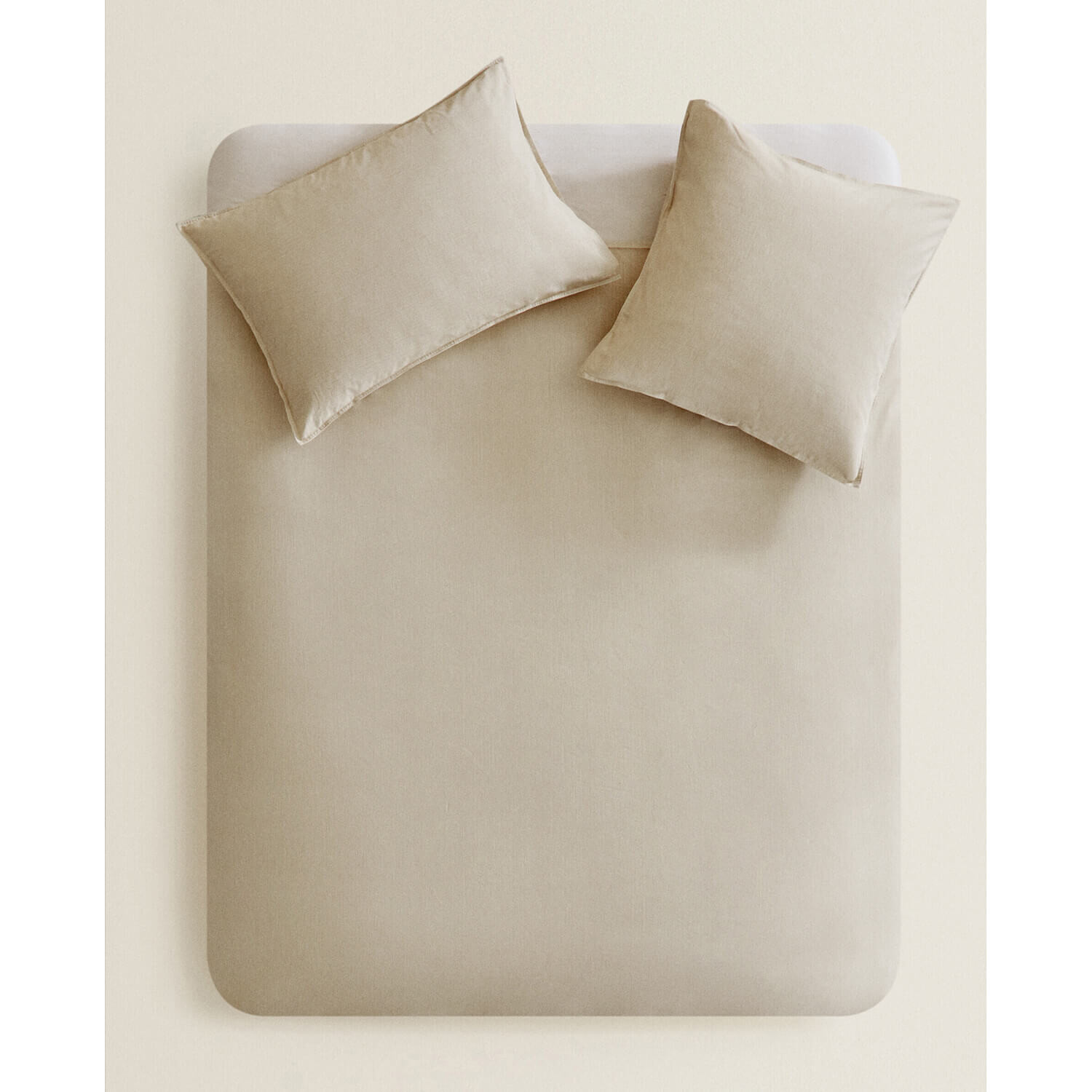 

Пододеяльник Zara Home Striped Cotton, песочный, Бежевый, Пододеяльник Zara Home Striped Cotton, песочный