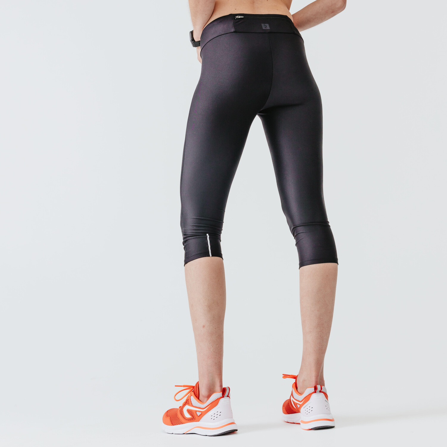 

Штаны для бега длинные Tights Dry женские черные KALENJI, черный