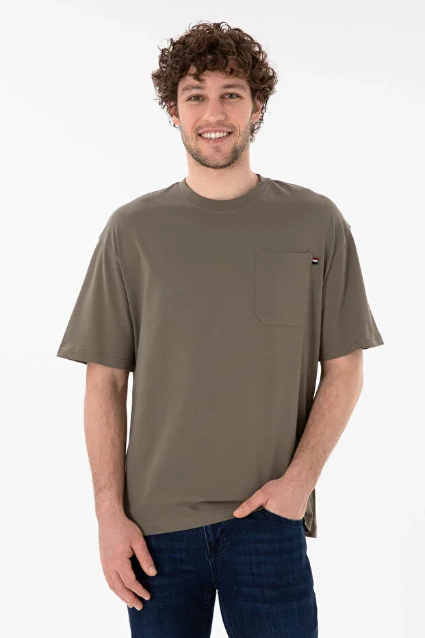 Мужская футболка с коротким рукавом U.S. Polo Assn., Taupe