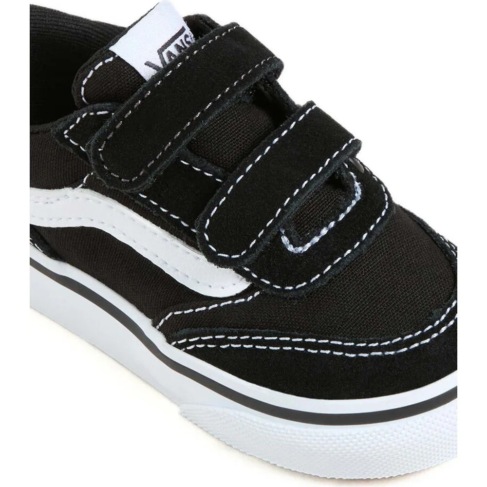 Детские кроссовки с застежкой на липучках Brooklyn LS V Vans — фото 3