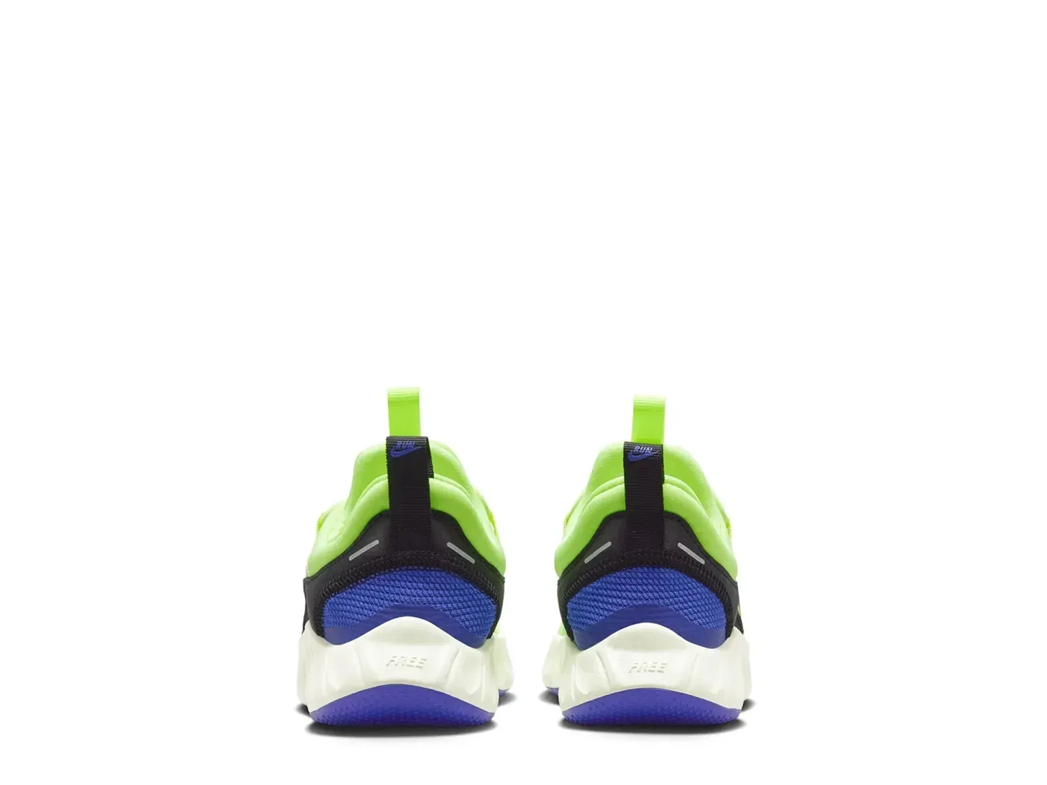 Кроссовки беговые Free Ride для мальчиков, Nike, желтый — фото 2