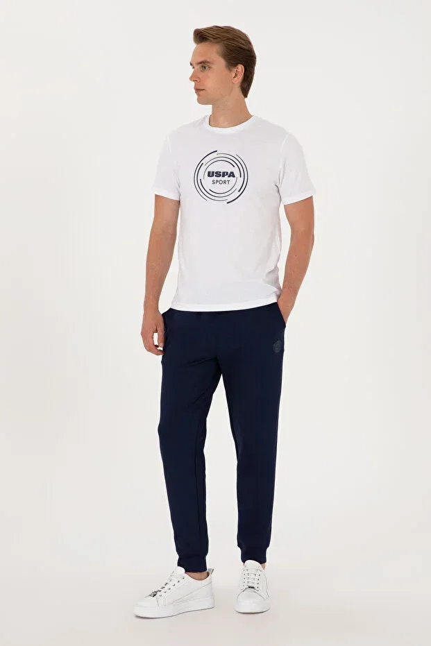 Мужские спортивные брюки скинни U.S. Polo Assn., Navy Blue — фото 3