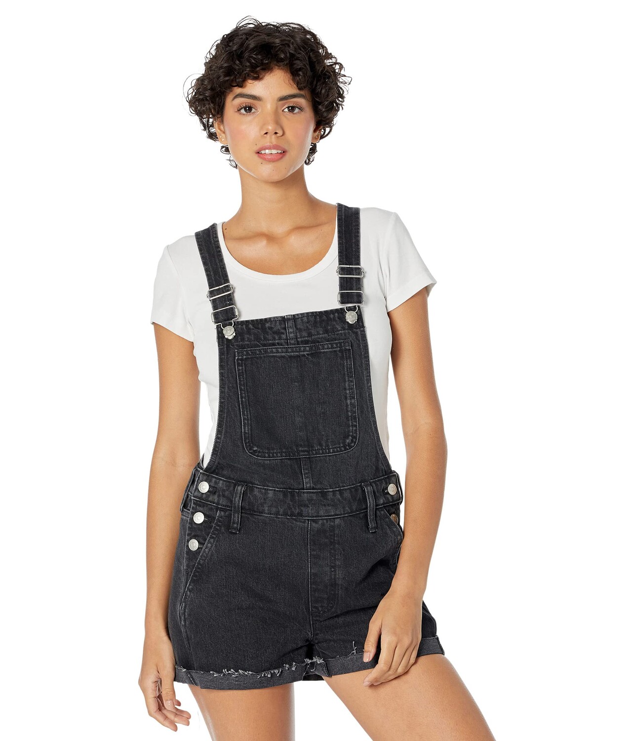 

Шорты Madewell, Adirondack Short Overalls in Lunar Wash