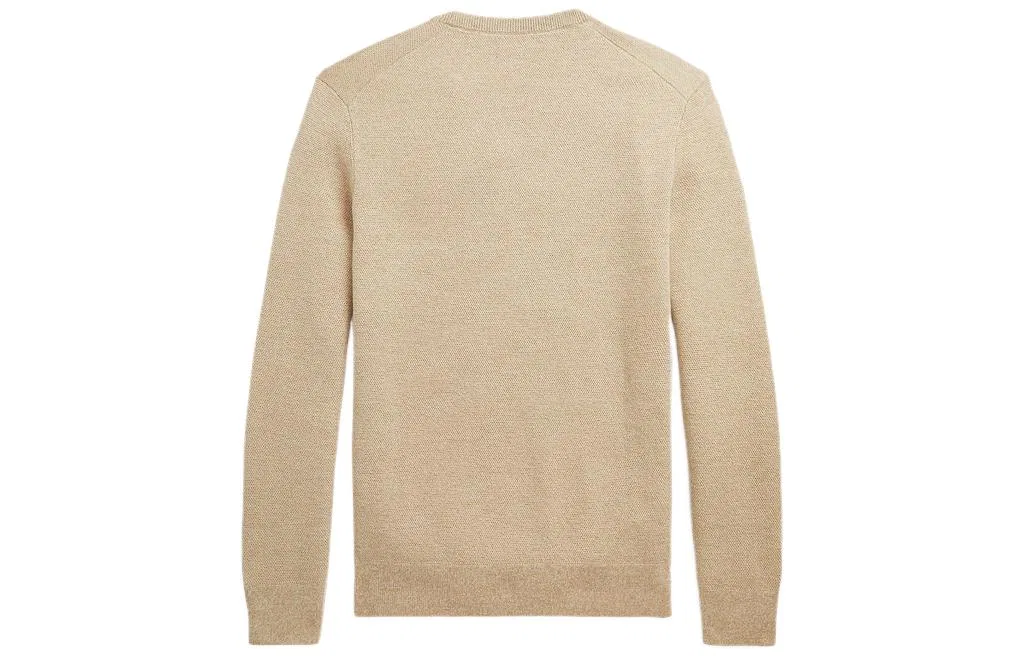 Мужской свитер Slim Fit Polo Ralph Lauren, Beige — фото 3