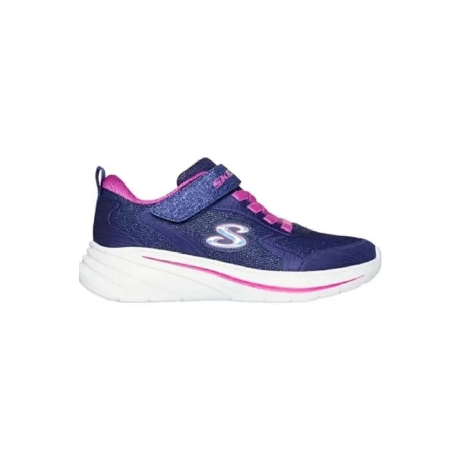 Детские кроссовки с принтом Skechers 303557L/NVY, Разноцветный