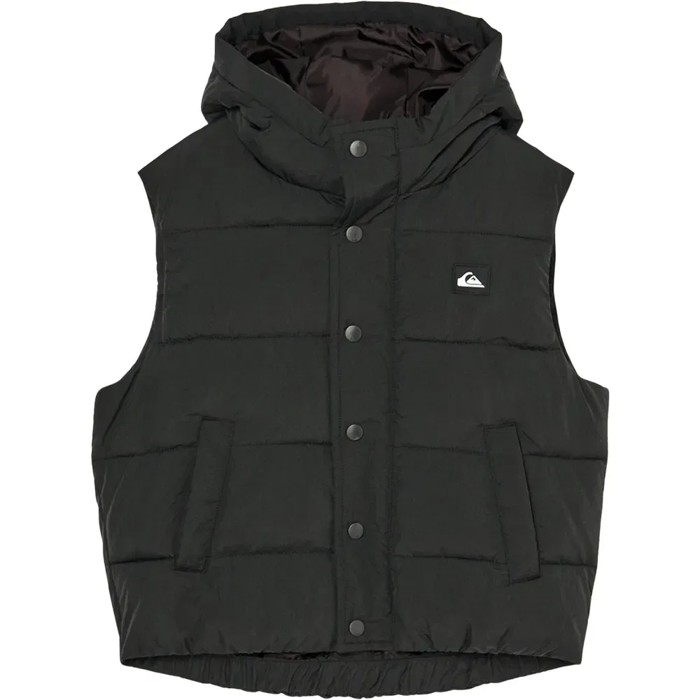 Детский жилет для мальчиков с утеплителем Quiksilver Nollie, Black