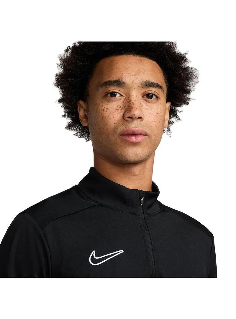 Мужской свитшот с полузамком и воротником-стойкой Nike Academy, Schwarz — фото 3