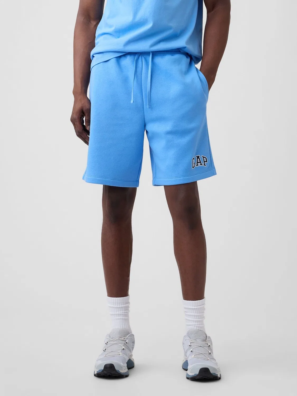 Шорты из флиса Gap Blue