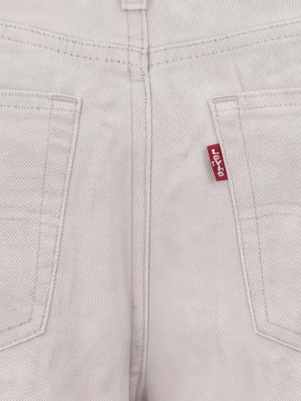 Широкие джинсы Levi's, бежевый — фото 3