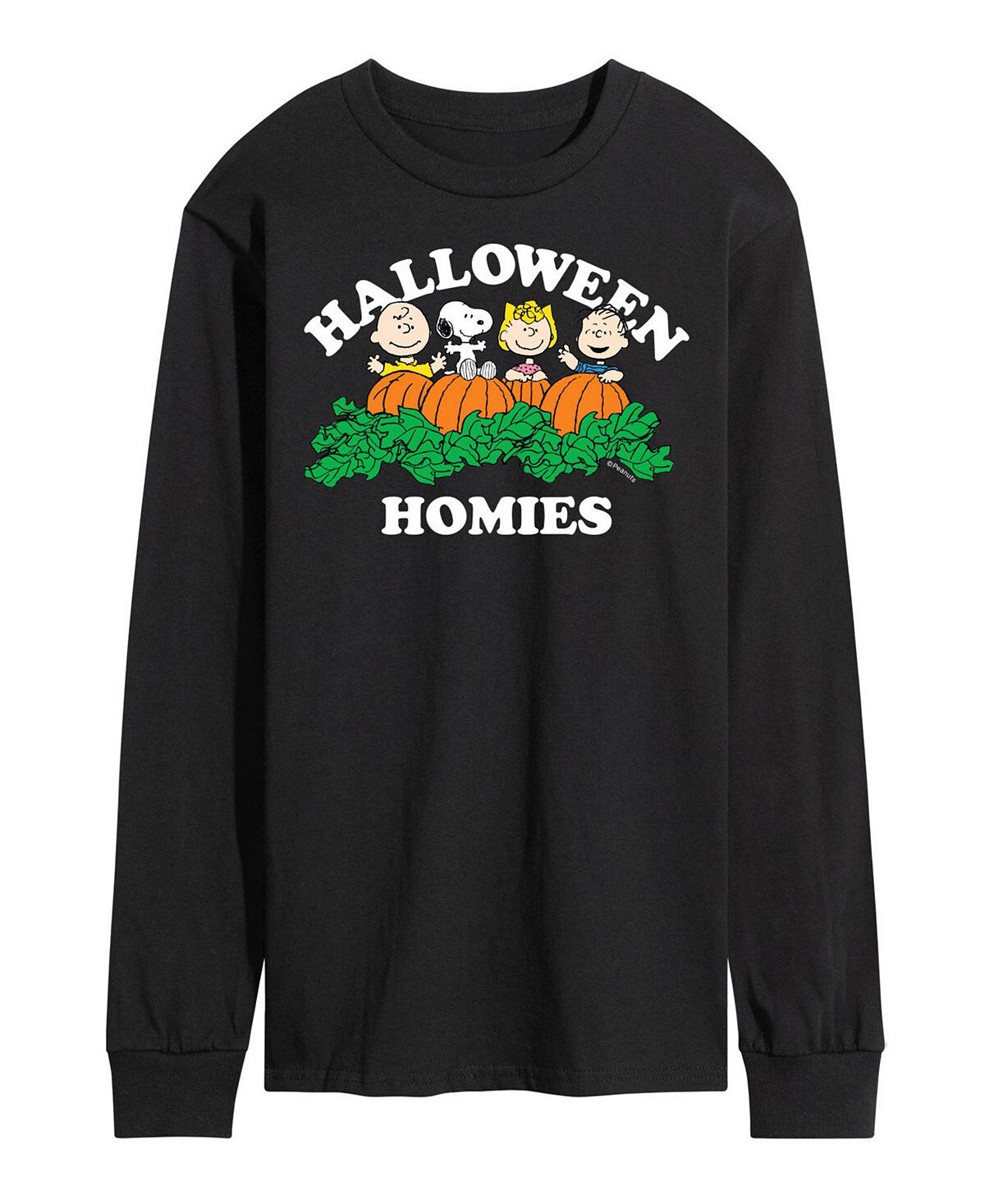 

Мужская футболка peanuts halloween homies AIRWAVES, черный
