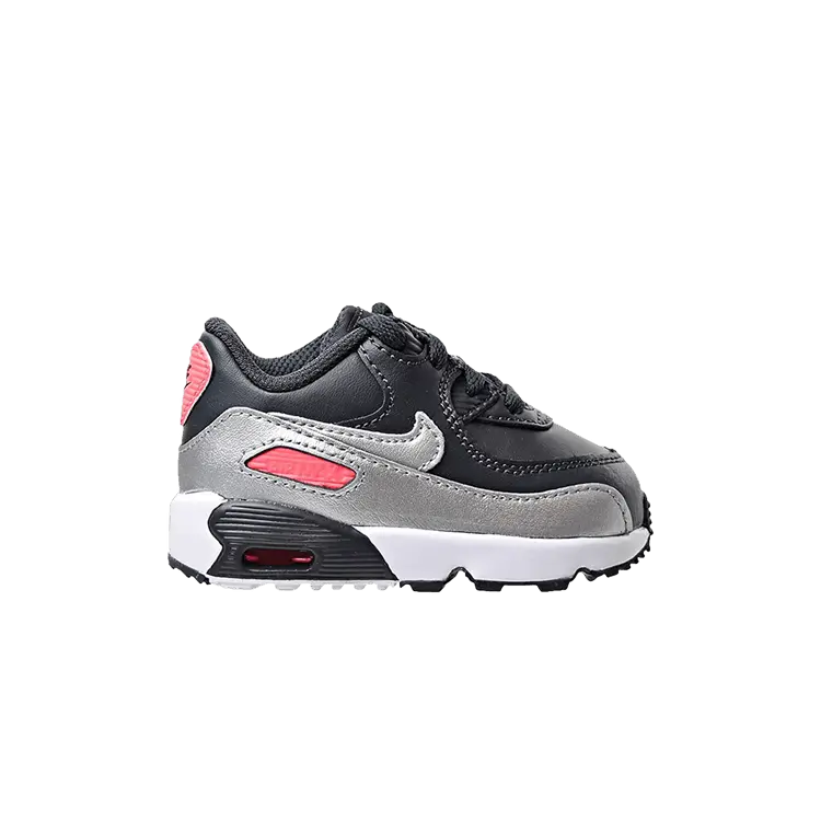 

Кроссовки Nike Air Max 90 Leather TD 'Anthracite Metallic Silver', черный