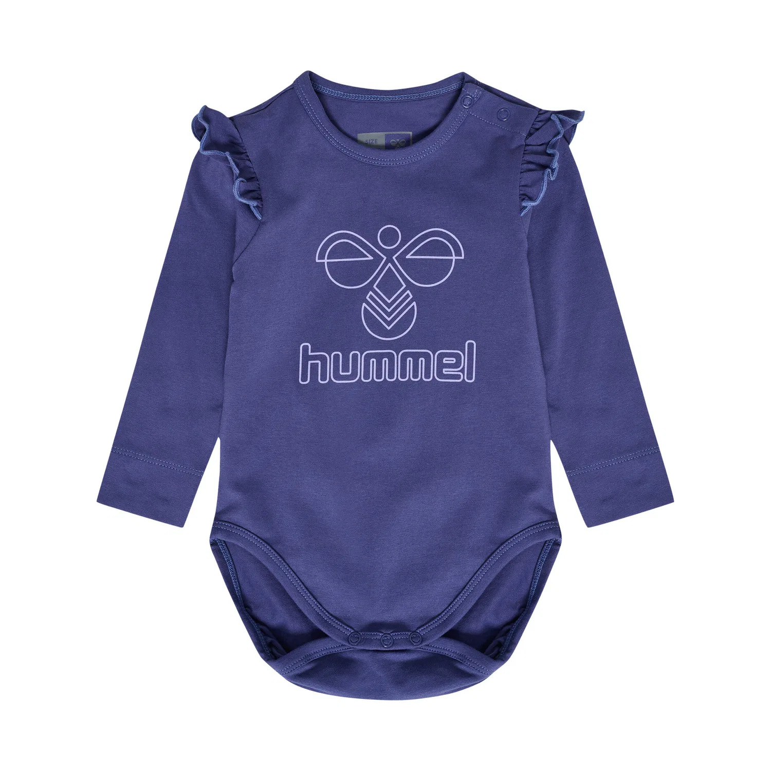 Детский хлопковый боди Hummel Eline, Blau