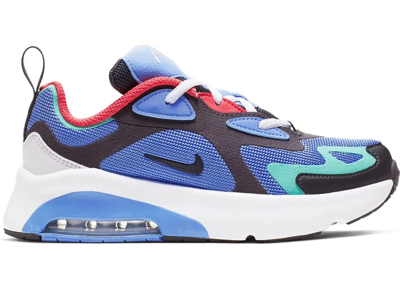 Детские кроссовки Lifestyle Nike Air Max 200, Royal Pulse/Light Aqua-Ember Glow-Oil Grey