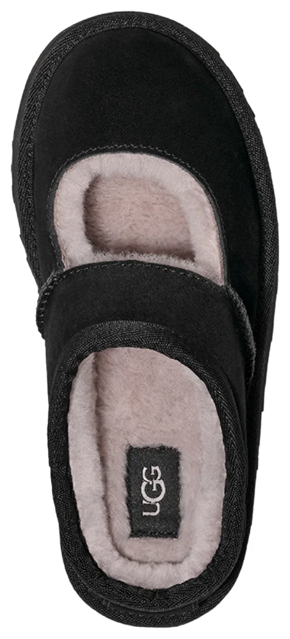 Детские мюли для девочек на платформе Bea Mary Jane UGG, черный — фото 4