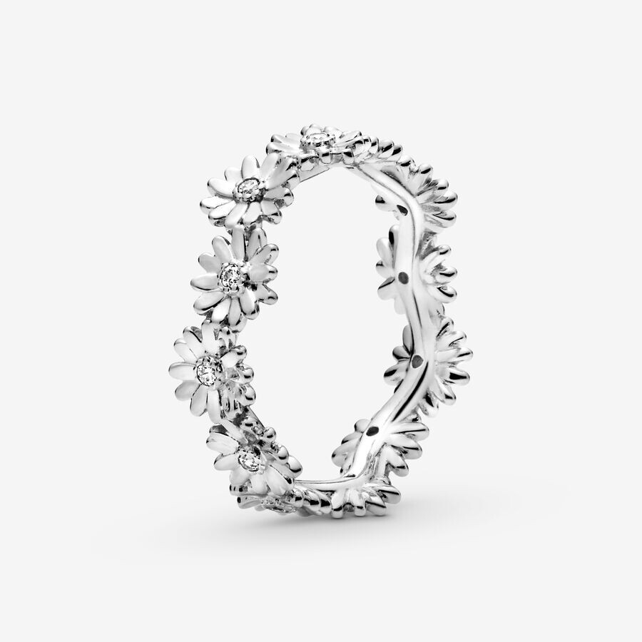 

Кольцо Pandora Moments Sparkling Daisy Flower Crown, серебро/прозрачный