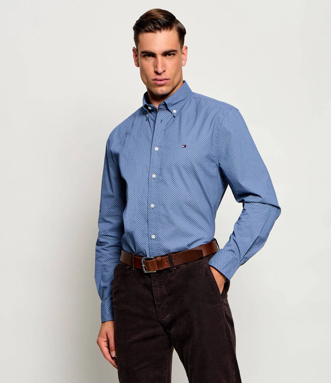 Рубашка с длинным рукавом Tommy Hilfiger, Blu