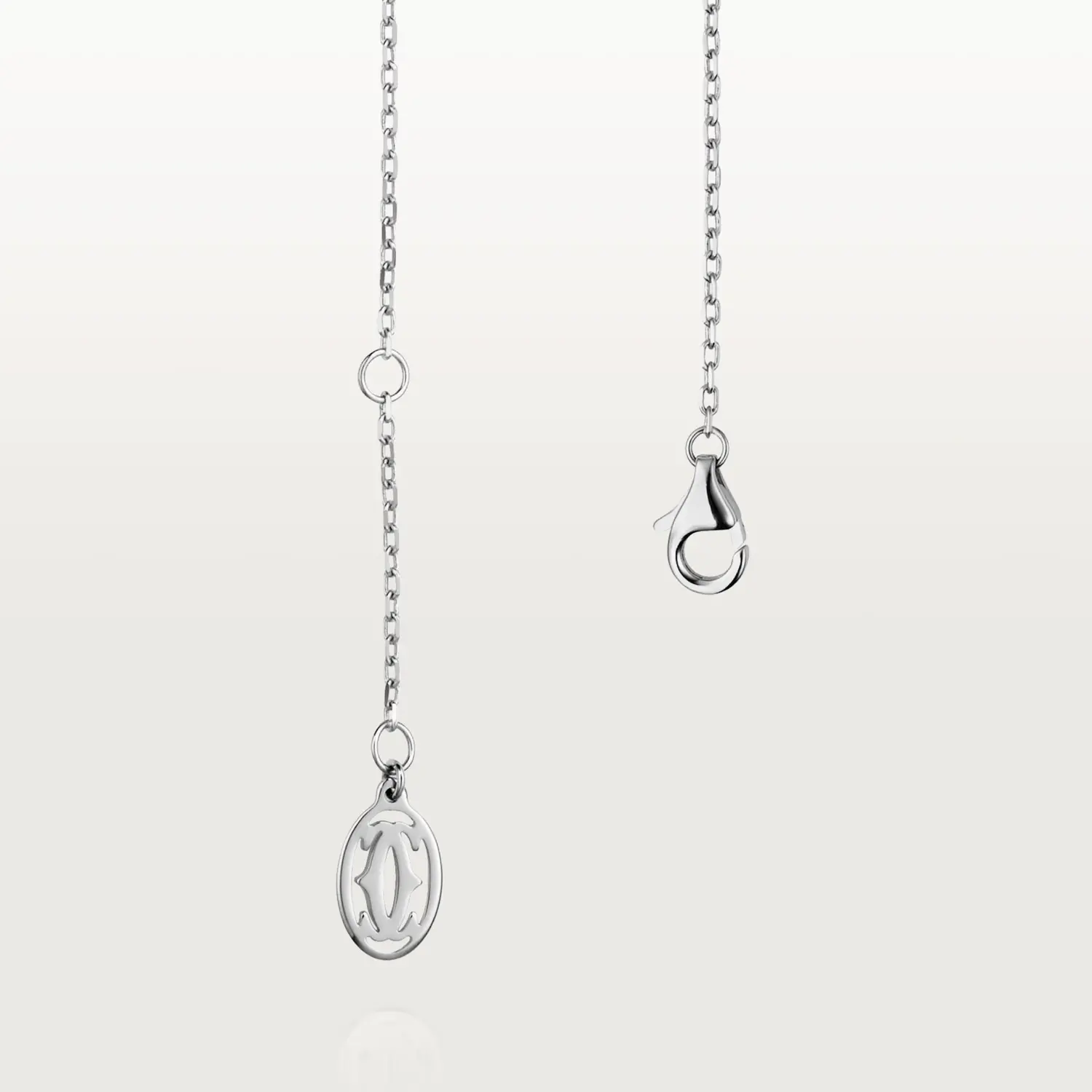 Браслет Cartier d'Amour из белого золота с бриллиантом — фото 2