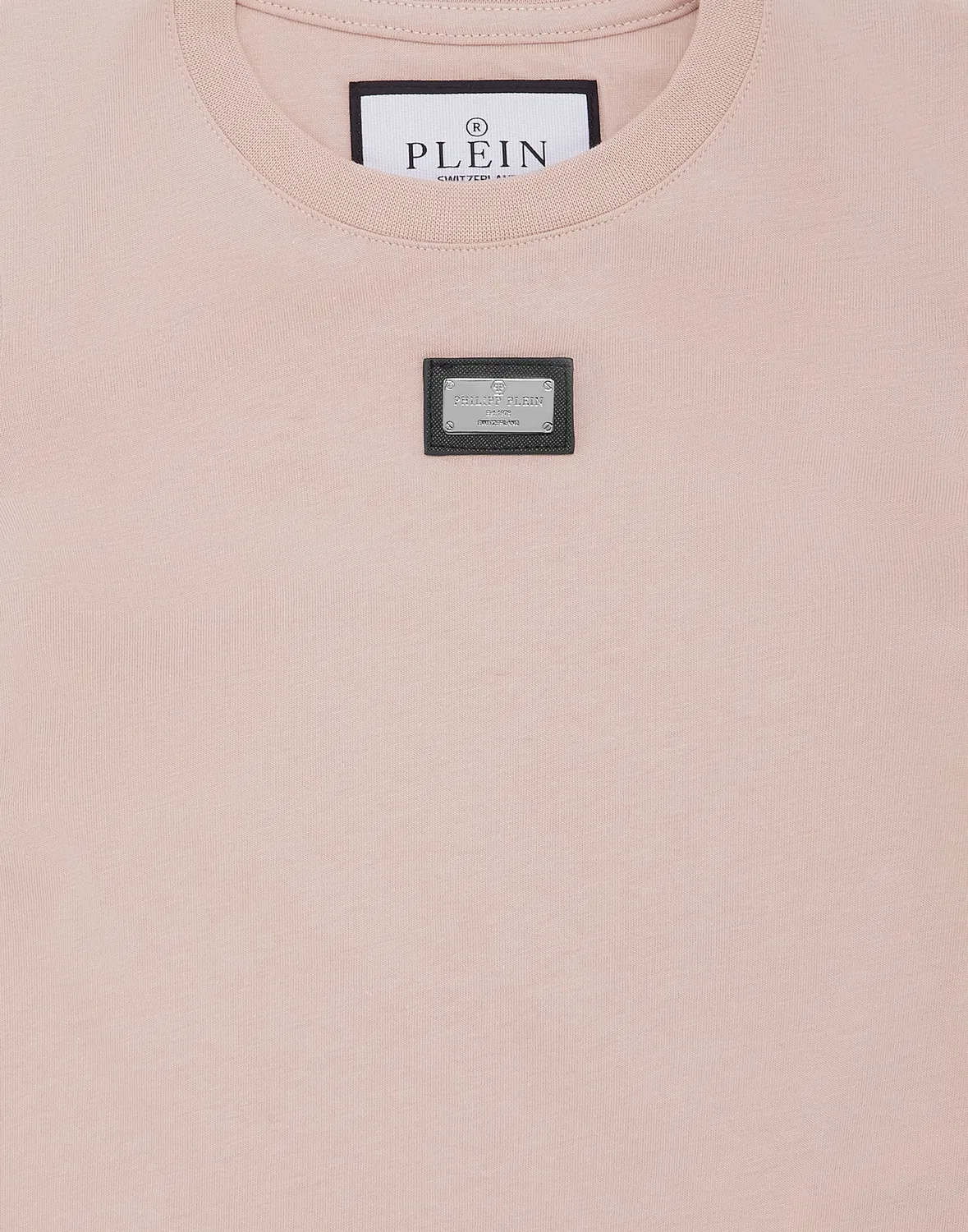 Детская футболка приталенная с логотипом Jersey T-Shirt Sexy Pure SS PHILIPP PLEIN, Nudepink — фото 3